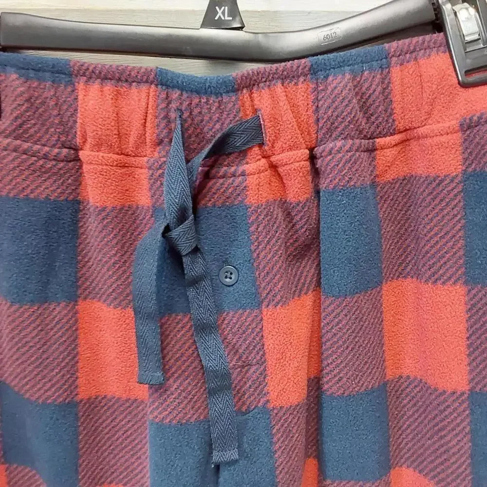 Cozy Red and Navy Plaid Lounge Pants | Goodfellow | S